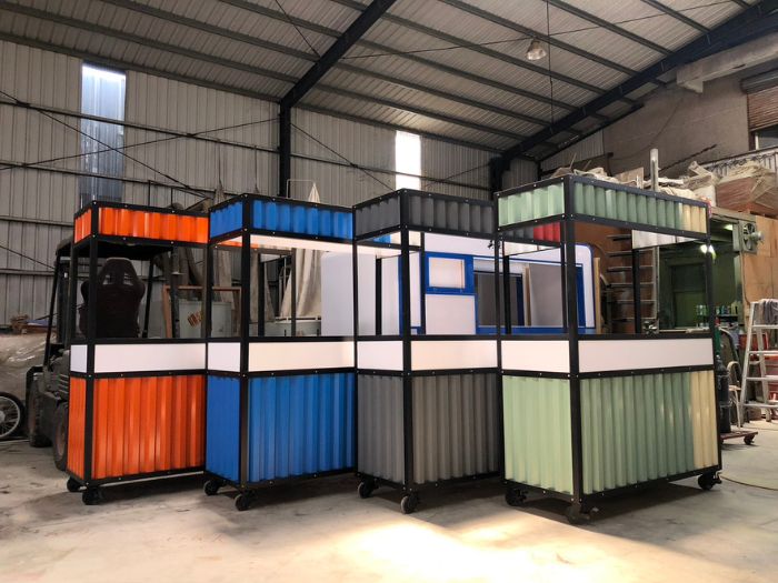 南洋風文創造型攤車